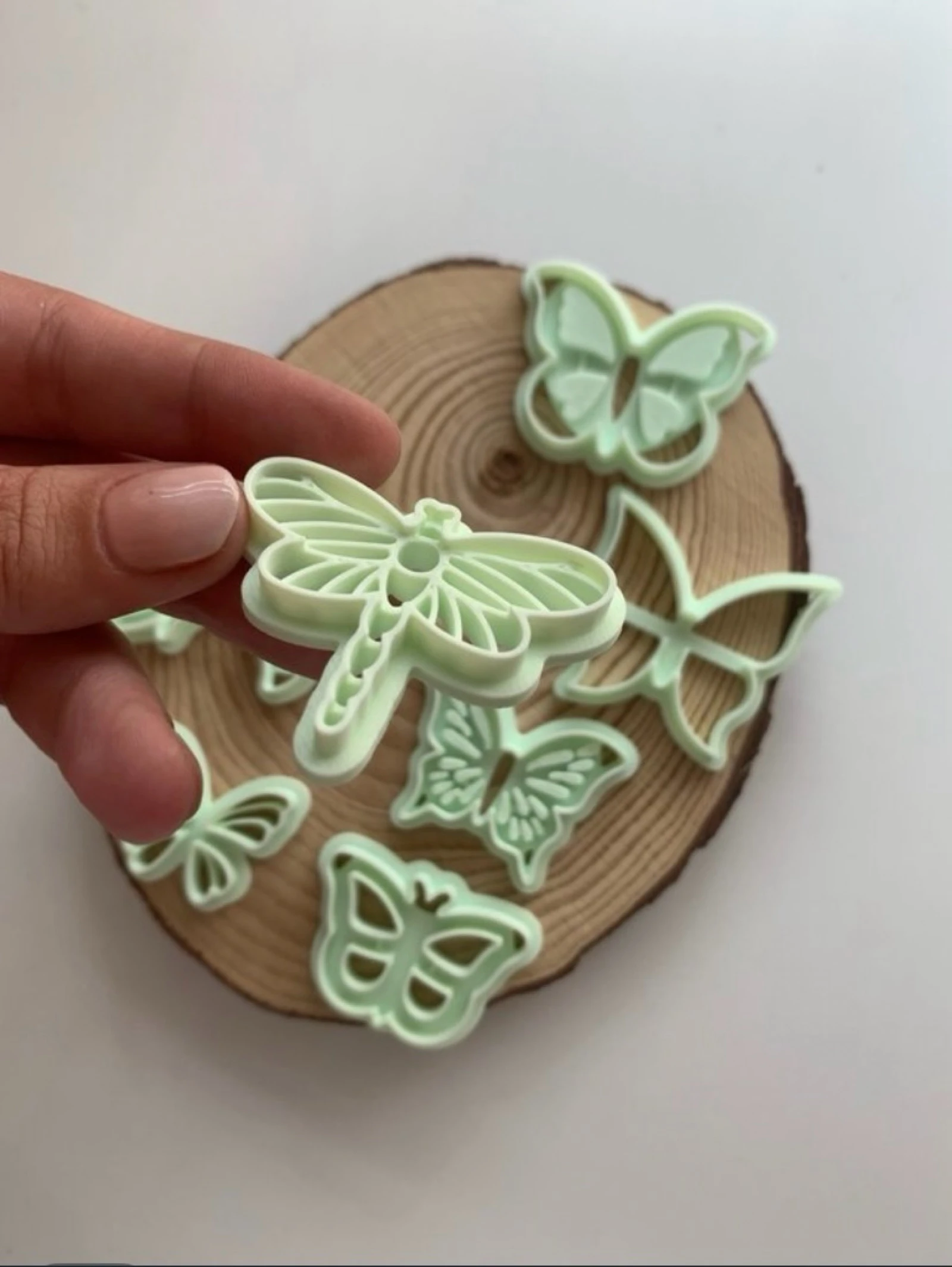 Couteaux papillon en argile polymère – photo 6